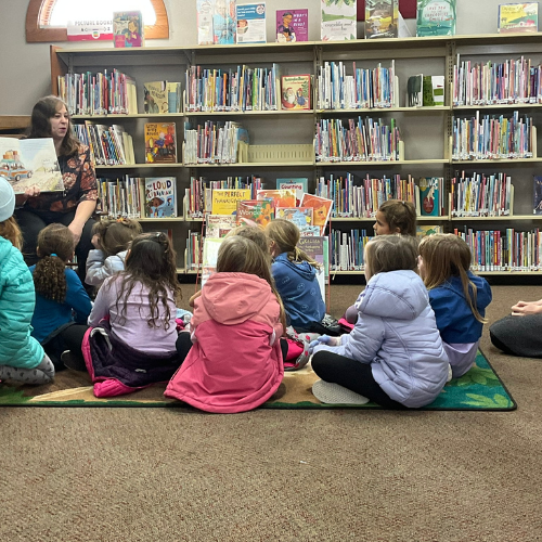 Children in storytime
