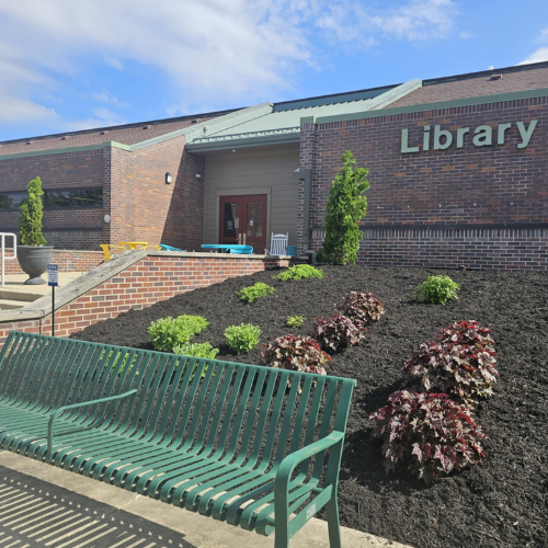 External view of Troy-Miami County Public Library.