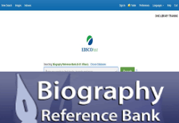 Biography Reference Bank